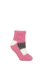 Load image into Gallery viewer, Ladies 1 Pair Elle Sherpa Lined Slipper Socks