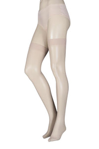 Ladies 1 Pair Elle Stockings 15 Denier 100% Nylon