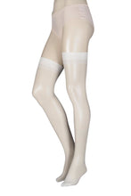 Load image into Gallery viewer, Ladies 1 Pair Elle Stockings 15 Denier 100% Nylon