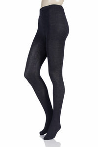 Ladies 1 Pair Elle Plain Bamboo Tights