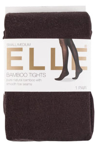 Ladies 1 Pair Elle Plain Bamboo Tights - Sale
