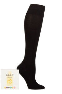 Ladies 1 Pair Elle Milk Socks with Massage Sole