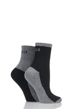 Load image into Gallery viewer, Ladies 2 Pair Elle Sports Cushioned Ankle Socks