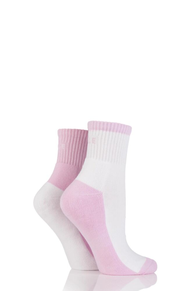 Ladies 2 Pair Elle Sports Cushioned Ankle Socks