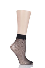 Load image into Gallery viewer, Ladies 1 Pair Elle Fishnet and Fashion Anklet Socks