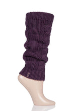 Load image into Gallery viewer, Ladies 1 Pair Elle Chunky Cable Knit Leg Warmers